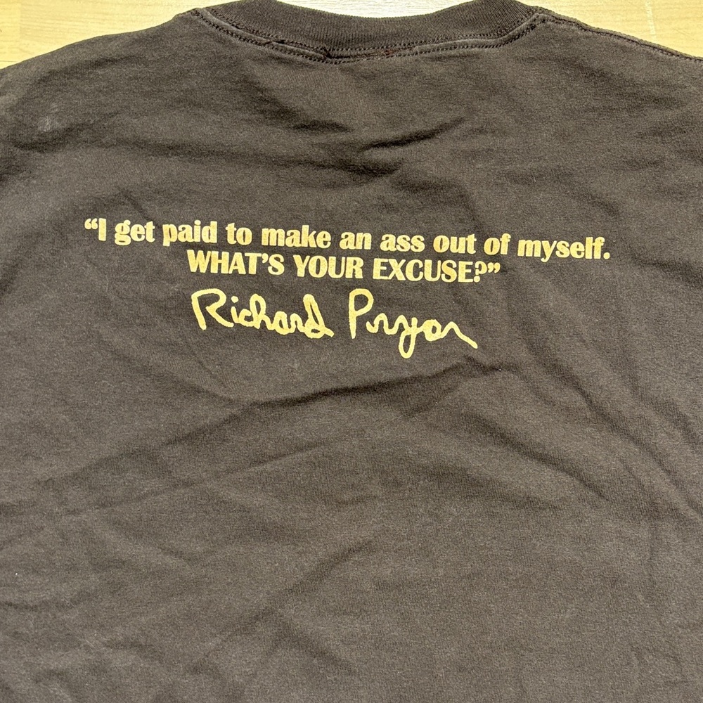 Richard Pryor Brown Graphic T-Shirt - Picture 4 of 5